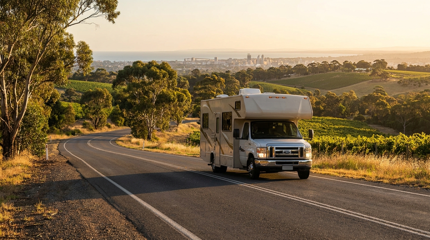 RV Driving Deals in Adelaide - Routes and Savings 2026